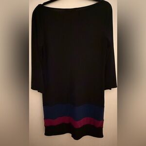 Laundry by Design Slip On Color Block Dress Medium LIKE NEW